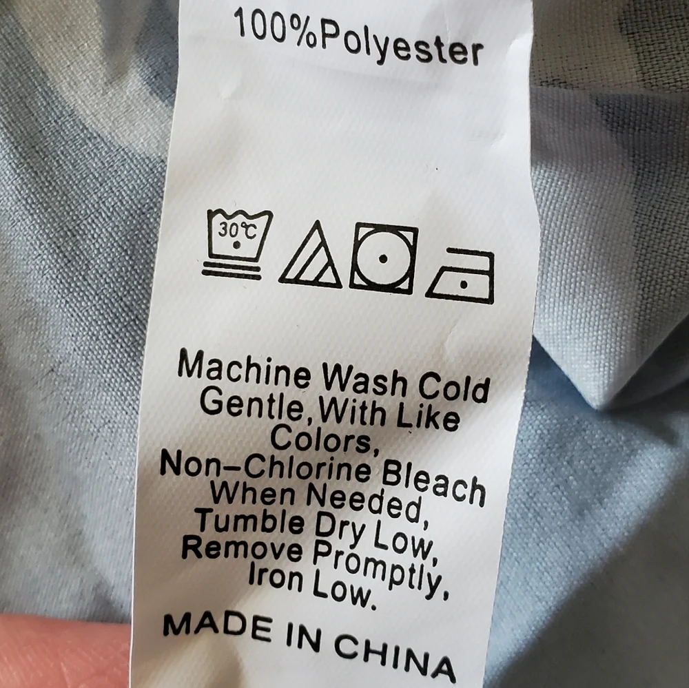 Kara and Kate sleeveless maxi dress halter neckline blue with white flowers S - Picture 14 of 16